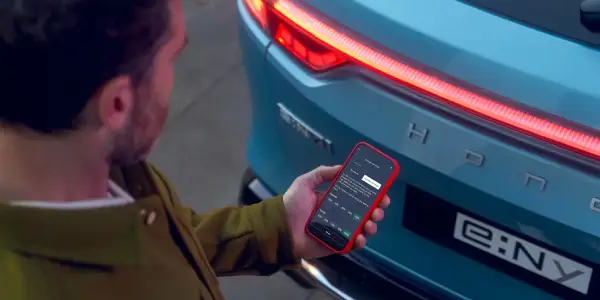 Honda e:Ny1 technology and infotainment