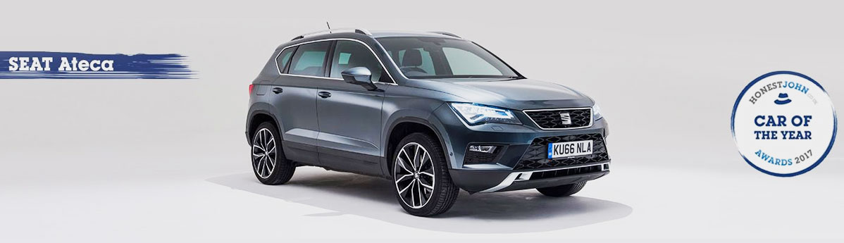 SEAT Ateca is Honest John's Car of the Year